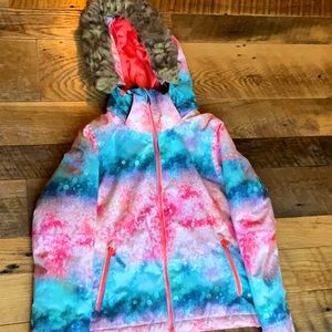 Colorful Roxy winter jacket girls kids